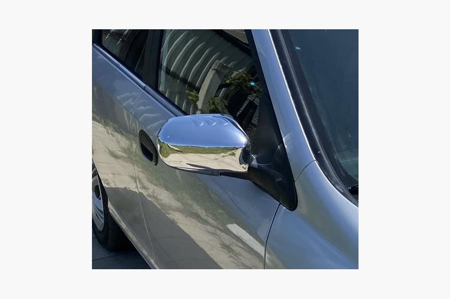 Honda Civic Sedan VII 2001–2006 Kromirane obloge ogledal (2 kosa, plastika) Fotografija 7