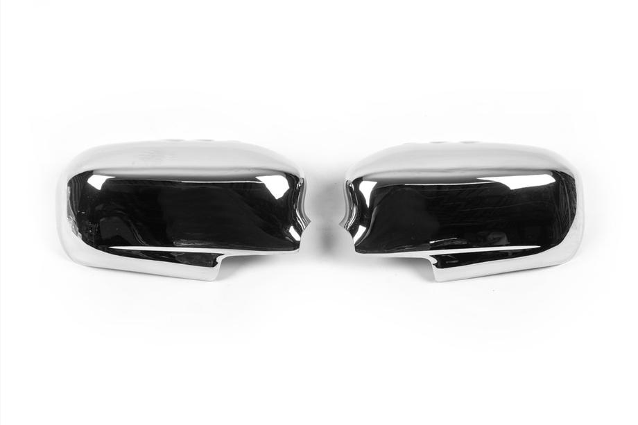 Honda Civic Sedan VII 2001–2006 Kromirane obloge ogledal (2 kosa, plastika) Fotografija 3