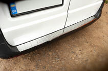Mercedes Vito/V-razred W447 2014– Zaščitna letev zadnjega odbijača Carmos (nerjavno jeklo) fotografija 2