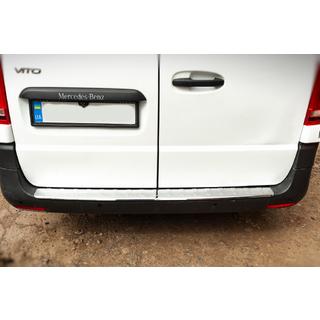 Zaščitna letev zadnjega odbijača Carmos (nerjavno jeklo) Mercedes Vito/V-razred W447 2014– fotografija 3
