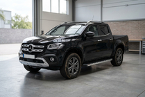 Mercedes X class 2017–2020 Stranske stopnice BlackLine (2 kos, aluminij) fotografija 1