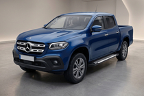 Mercedes X class 2017–2020 Stranske stopnice Line (2 kosa, aluminij) fotografija 1