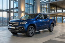 Mercedes X class 2017–2020 Stranske stopnice Tayga Grey V1 (2 kos, aluminij) fotografija 1