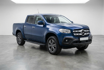 Mercedes X class 2017–2020 Bočne stopnice Bosphore Black (2 kos, aluminij) fotografija 1