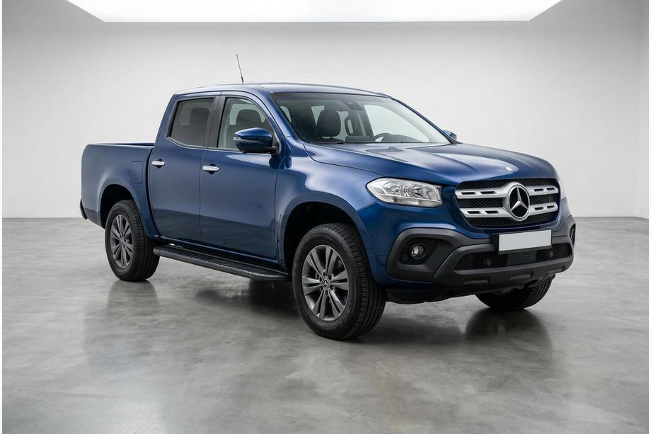 Mercedes X class 2017–2020 Bočne stopnice Bosphore Black (2 kos, aluminij) Image