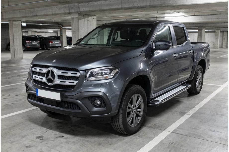 Mercedes X class 2017–2020 Stranske stopnice Rainbow (2 kosa, aluminij) Image
