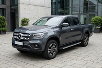Mercedes X class 2017–2020 Stranski pragovi Maya V1 (2 kos, aluminij) fotografija 1