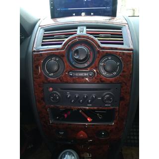 Okrasne letvice za armaturno ploščo, 17-delni komplet (Meric, Turčija) Renault Megane II 2004–2009 fotografija 2