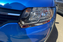 Dacia Logan II 2013–2022 Obrobe žarometov (2 kosa, nerjavno jeklo) fotografija 3