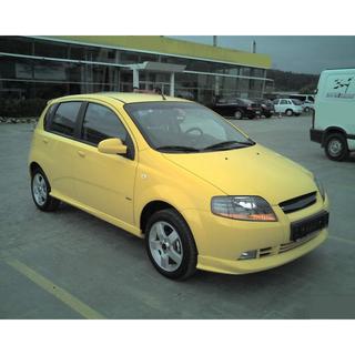 Stranski pragovi (za lakiranje) Chevrolet Aveo T200 2002–2008 fotografija 2