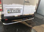 Mercedes Sprinter W901/902/903/904/905 1995–2006 Letvica roba prtljažnika (2 dela, nerjaveče jeklo) fotografija 2