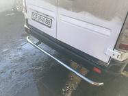 Mercedes Sprinter W901/902/903/904/905 1995–2006 Letvica roba prtljažnika (2 dela, nerjaveče jeklo) fotografija 3