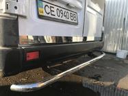 Volkswagen LT 1995–2006 Letvica roba prtljažnika (2 dela, nerjaveče jeklo) fotografija 3
