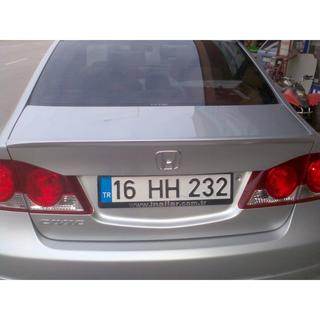 Spojler Inche (za barvanje) Honda Civic Sedan VIII 2006–2011 fotografija 1