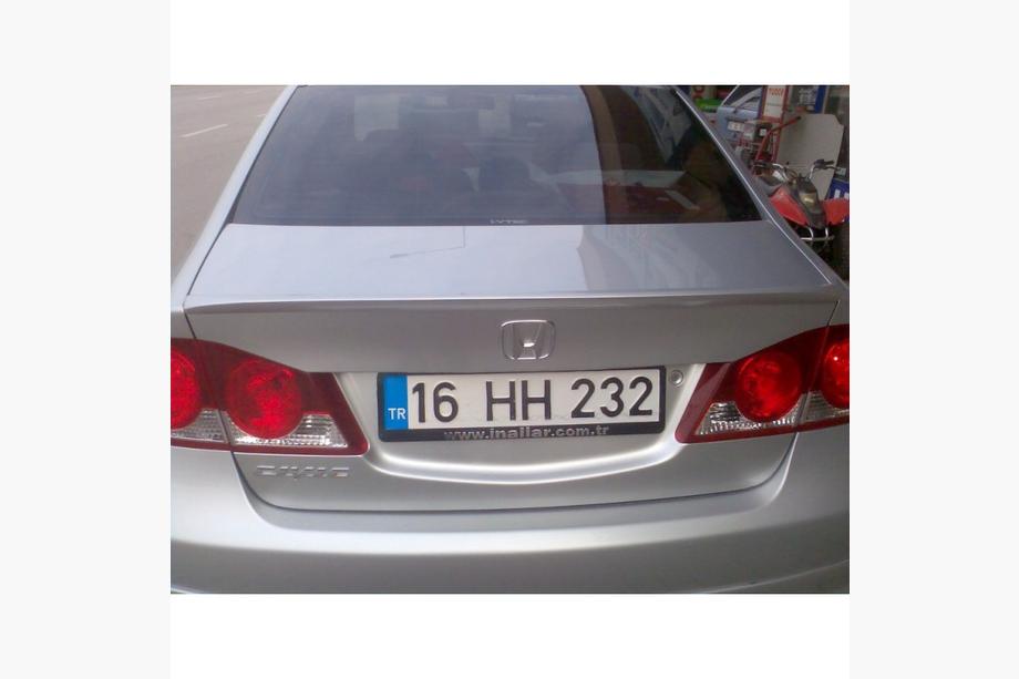 Honda Civic Sedan VIII 2006–2011 Spojler Inche (za barvanje) Image