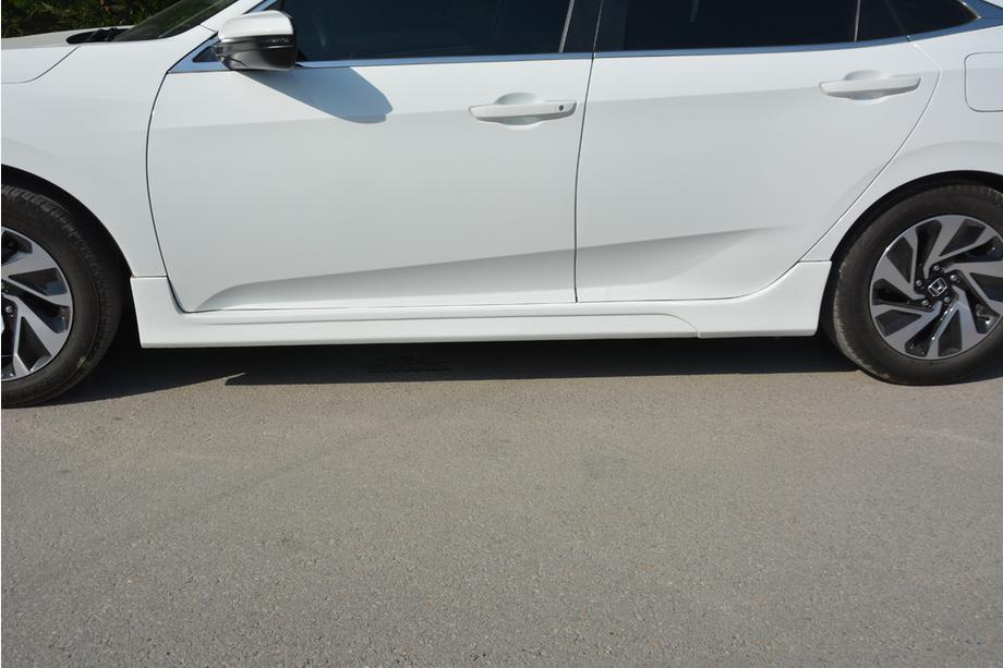 Honda Civic Limuzina X 2016–2021 Stranski pragovi (za lakiranje) Fotografija 3