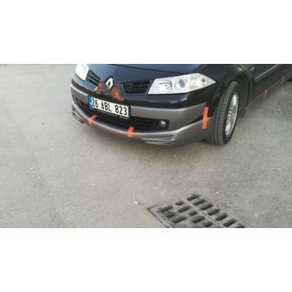 Sprednji lip spojler odbijača 2006-2009 (za lakiranje) Renault Megane II 2004–2009 fotografija 2