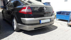 Renault Megane II 2004–2009 Zadnji difuzor (za lakiranje) fotografija 2