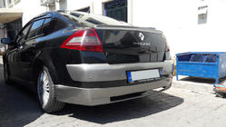 Renault Megane II 2004–2009 Zadnji difuzor (za lakiranje) fotografija 1