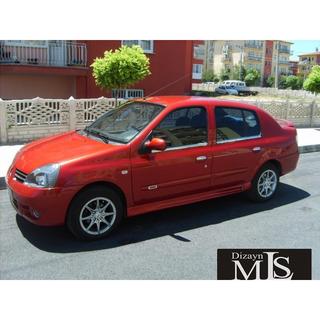 Stranski pragovi Ferrari tipa (za barvanje) Renault Symbol 1999–2008 fotografija 3