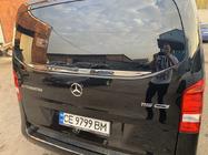 Mercedes Vito/V-razred W447 2014– Rob zadnjega stekla (malo steklo) nerjaveče jeklo fotografija 4
