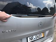 Mercedes Vito/V-razred W447 2014– Rob zadnjega stekla (malo steklo) nerjaveče jeklo fotografija 6