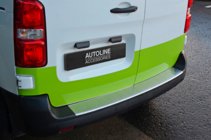Toyota Proace 2016– OmsaLine zaščitna letev zadnjega odbijača (nerjavno jeklo) fotografija 7