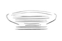 BMW X1 E84 2009–2015 Kompletna okenska obroba (nerjavno jeklo) 12 kos fotografija 2