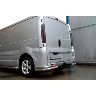 Zadnji vogalni ščitniki AK003-Подвійний (nerjavno jeklo) Opel Vivaro 2001–2015 fotografija 3