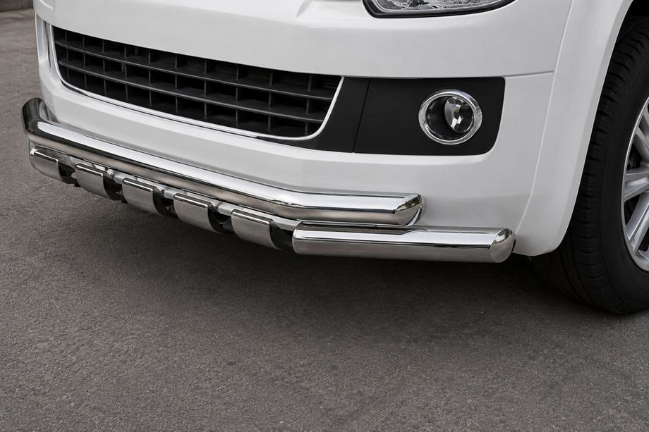 Volkswagen T5 Caravelle 2004–2010 Sprednja zaščitna cev ST015 (nerjavno jeklo) Image