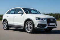 Audi Q3 2011–2019 Stranski pragovi Tayga Black (2 kosa, aluminij) fotografija 1