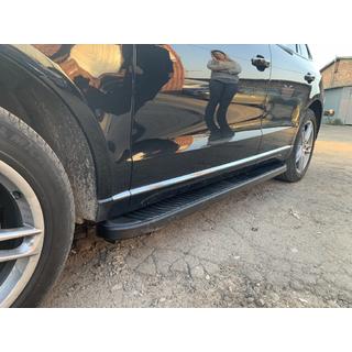 Stranski pragovi Tayga Black (2 kosa, aluminij) fotografija 2