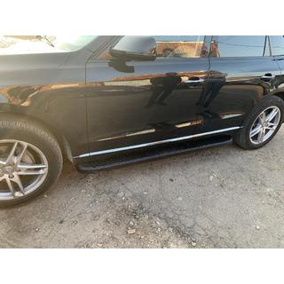 Stranski pragovi Tayga Black (2 kosa, aluminij) fotografija 3
