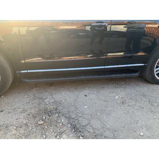 Stranski pragovi Tayga Black (2 kosa, aluminij) fotografija 4