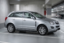 Opel Antara 2006–2017 Stranski pragovi Tayga Black (2 kos, aluminij) fotografija 1