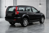 GreatWall Haval/Hover H3 2005–2013 Stranski pragovi Tayga Black (2 kosa, aluminij) fotografija 1