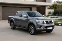 Nissan Navara/NP300 2016– Stranski pragovi Tayga Black (2 kosa, aluminij) fotografija 1
