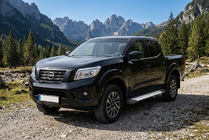 Nissan Navara/NP300 2016– Stranske stopnice Allmond Grey (2 kosa, aluminij) fotografija 1