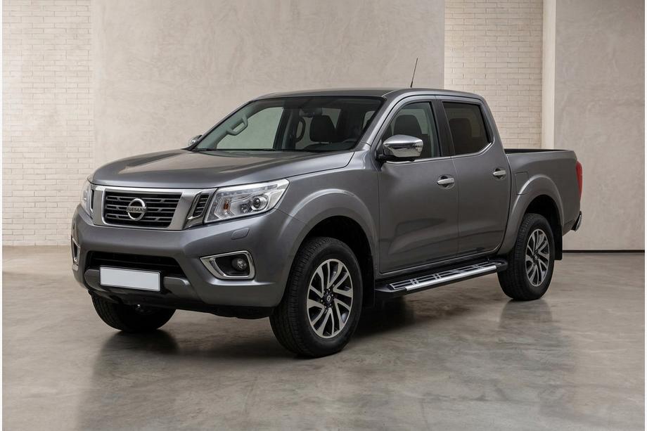 Nissan Navara/NP300 2016– Stranske stopnice Sunrise (2 kosa, aluminij) Image