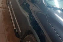 Nissan Pathfinder R52 2012–2021 Stranske stopnice Line (2 kosa, aluminij) fotografija 2