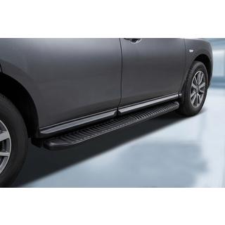 Stranske stopnice Tayga Black (2 kos, aluminij) fotografija 1
