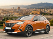 Peugeot 3008 2016–2023 Bočne stopnice Allmond Grey (2 kosa, aluminij) fotografija 1