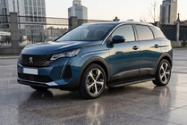 Peugeot 3008 2016–2023 Stranske stopnice Tayga Black (2 kos, aluminij) fotografija 1