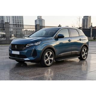 Stranske stopnice Tayga Black (2 kos, aluminij) Peugeot 3008 2016–2023 fotografija 1