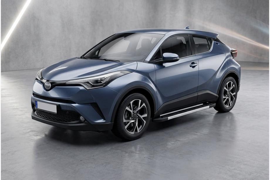 Toyota C-HR 2016–2023 Bočne stopnice RedLine V1 (2 kos, aluminij) Image