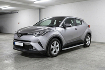 Toyota C-HR 2016–2023 Bočne stopnice Tayga Grey (2 kos, aluminij) fotografija 1