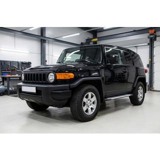 Stranske stopnice Line (2 kosa, aluminij) Toyota FJ Cruiser 2006–2022 fotografija 1