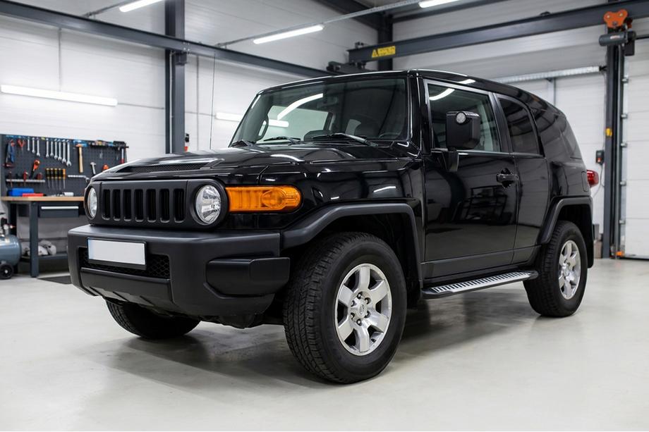 Toyota FJ Cruiser 2006–2022 Stranske stopnice Line (2 kosa, aluminij) Image