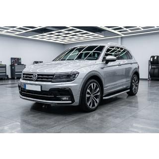 Stranske stopnice Tayga Grey (2 kos, aluminij) Volkswagen Tiguan 2016–2023 fotografija 1