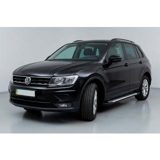 Stranske stopnice Line (2 kosa, aluminij) Volkswagen Tiguan 2016–2023 fotografija 1